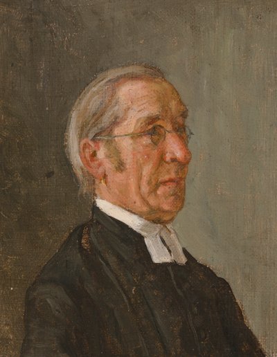 Retrato de un sacerdote de Severin Falkman