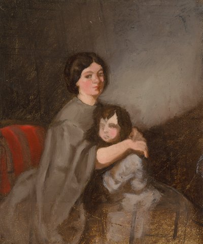 Madre e hijo de Severin Falkman