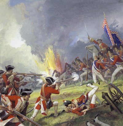 Batalla de Fontenoy de Severino Baraldi