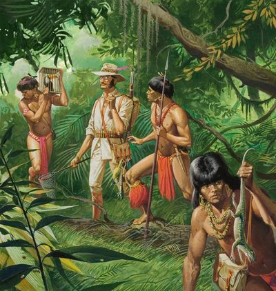 Henry Bates, explorador de la cuenca del Amazonas de Severino Baraldi