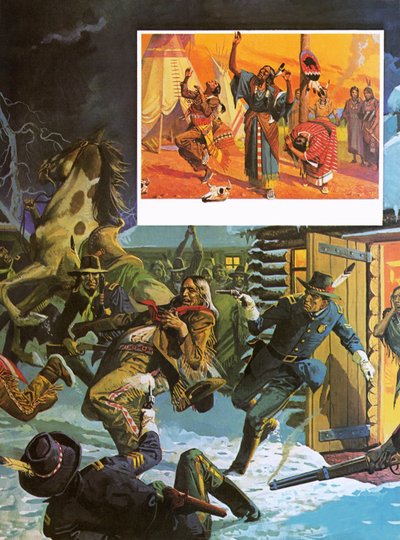 Indios sioux de Severino Baraldi