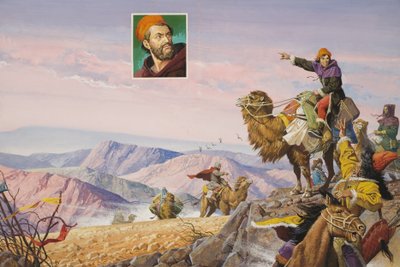 The Long Road to Cathay (gouache sobre papel) de Severino Baraldi
