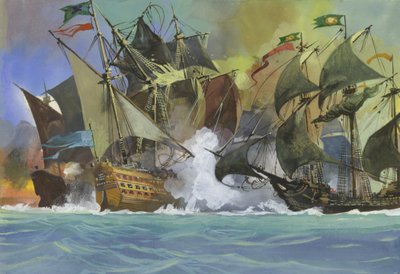 Batalla naval no identificada de Severino Baraldi