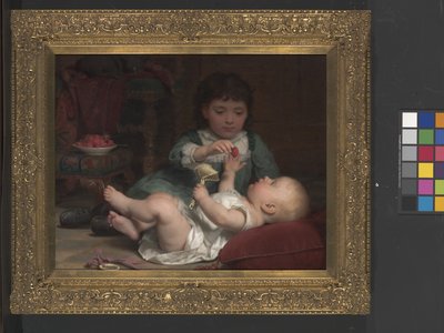 Tentación (óleo sobre lienzo) de Seymour Joseph Guy