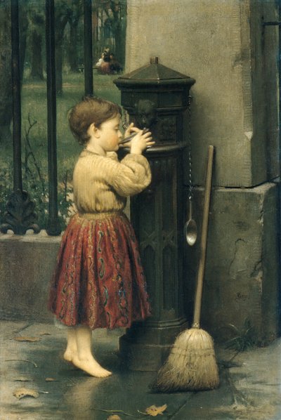 El barrendero, ca. 1860s de Seymour Joseph Guy