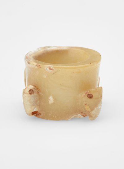 Cuentas con máscaras, c.1600-c.1050 a.C. de Shang Dynasty Chinese School