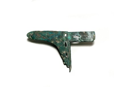Hoja de alabarda de bronce de Shang Dynasty Chinese School