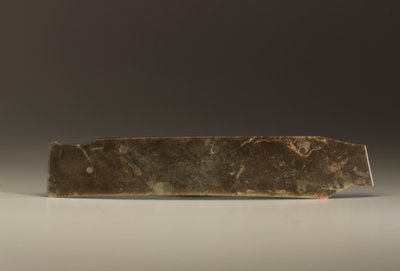 Implemento ceremonial (jade) de Shang Dynasty Chinese School