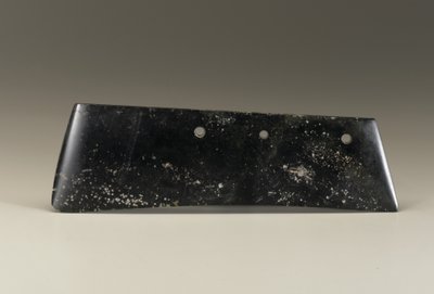 Implemento ceremonial de Shang Dynasty Chinese School