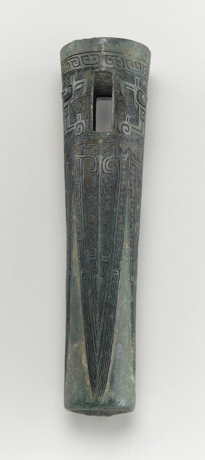 Accesorio de carro: tapa de eje de Shang Dynasty Chinese School