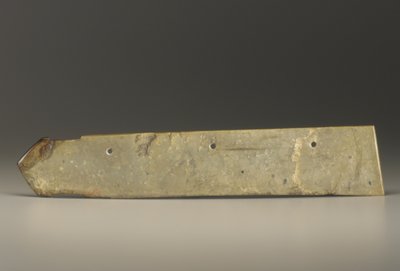 Objeto en forma de cuchilla grande tipo kuei de Shang Dynasty Chinese School