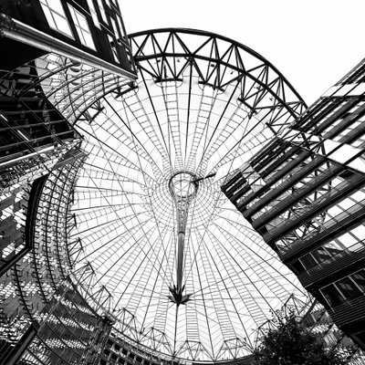 Arquitectura moderna con techos de cristal de Shanrui Ren