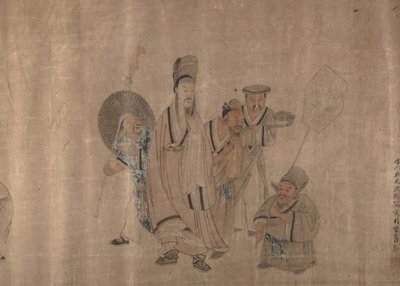Pintura de figura, mediados del siglo XIX de Shen Zhenlin