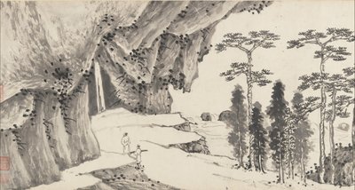 Paisaje Conjunto, ca. 1509 y 1546 de Shen Zhou