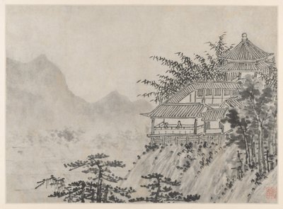 Doce vistas de la colina del tigre, Suzhou: Las mil hectáreas de nubes de Shen Zhou