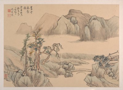 Paisaje de Shen Zhuo