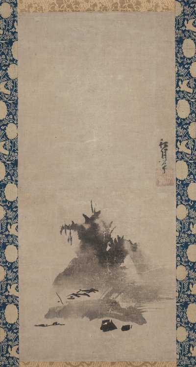 Paisaje Haboku Flung-ink, c. 1510 de Shugetsu Tokan