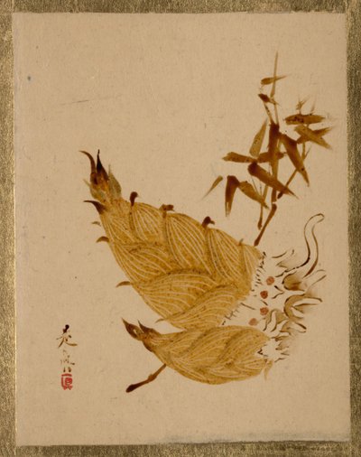 Brotos de Bambú de Shibata Zeshin