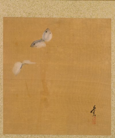 Moths from Album of Paintings by the Venerable Zeshin de Shibata Zeshin