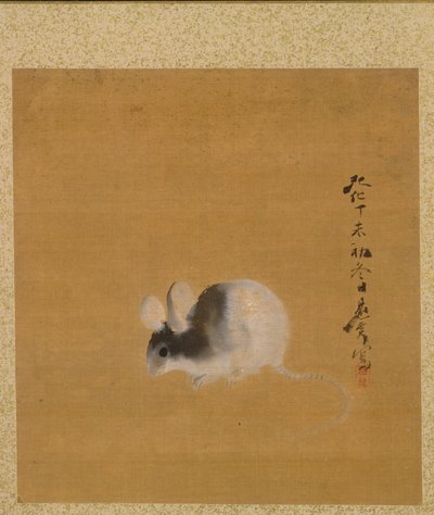 Mouse from Album of Paintings by the Venerable Zeshin de Shibata Zeshin
