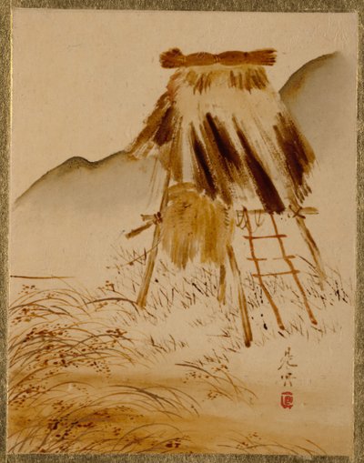 Marco de Secado de Arroz de Shibata Zeshin