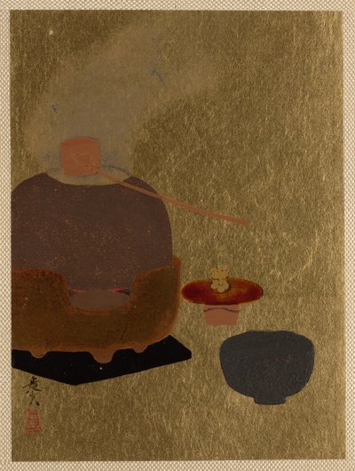 Aparato para la Ceremonia del Té de Shibata Zeshin