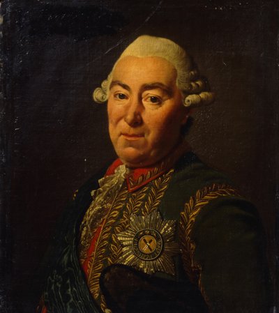 Retrato del Conde Andrey Mikhaylovich Golitsyn de Shinbarev