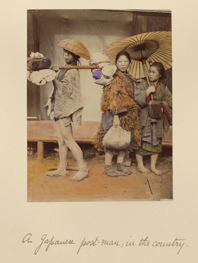 Un cartero japonés, en el campo de Shinichi Suzuki