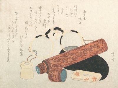 Espectáculos y Telescopio con Estuches, siglo XIX de Shinsai
