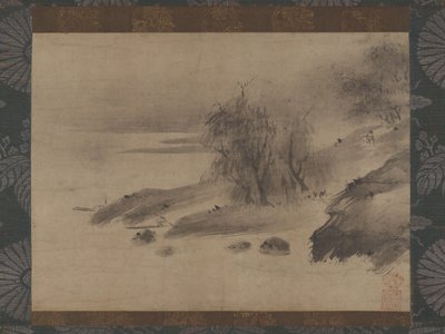 Paisaje de Tinta de Shinso Soami