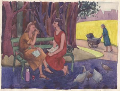 Un incidente en el parque, 1952 de Shirley Markham