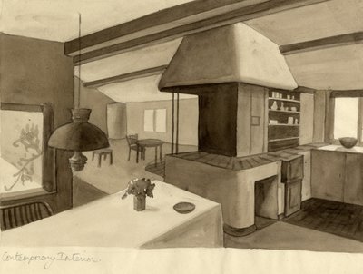 Interior contemporáneo de Shirley Markham