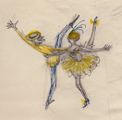 Pareja bailando, c. 1950 de Shirley Markham