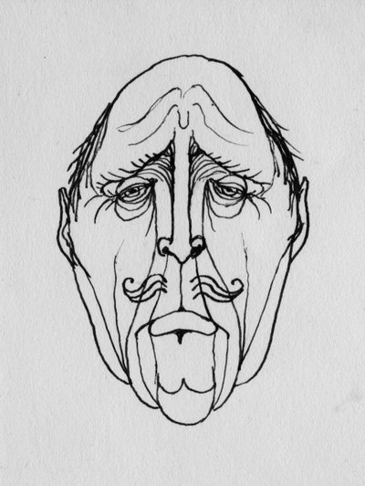 Rostro grotesco, 1952 de Shirley Markham