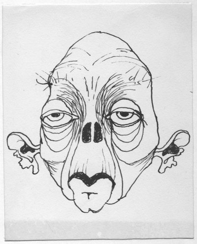 Rostro grotesco, 1952 de Shirley Markham