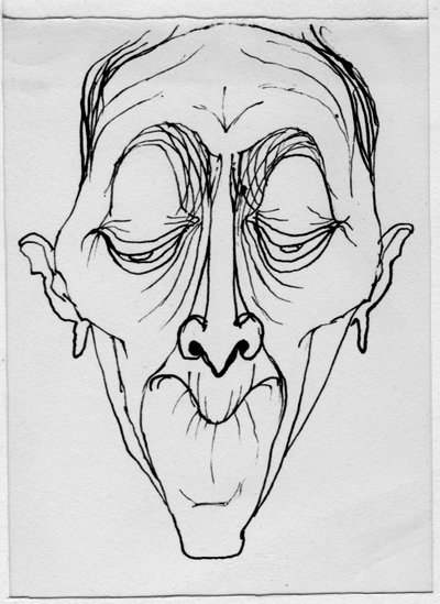 Rostro grotesco, 1952 de Shirley Markham