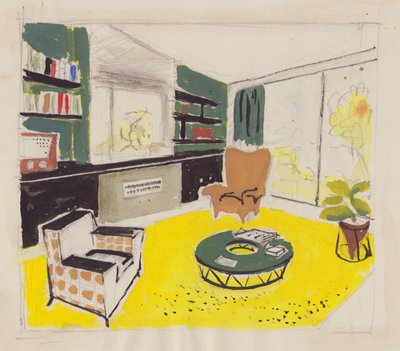 Diseño de Interior, 1951 de Shirley Markham