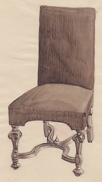 Silla de finales del siglo XVII, 1951 de Shirley Markham