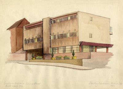 Casa moderna en Hampstead, 1951 de Shirley Markham
