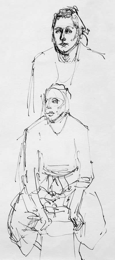 Bocetos de la vida, c. 1950 de Shirley Markham