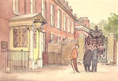 Apartamentos de Estado, Palacio de Kensington, Londres, c1950 de Shirley Markham