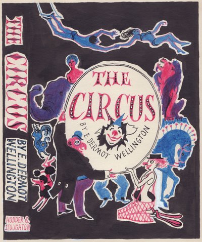 El circo, maqueta para una portada de libro, c1950 de Shirley Markham