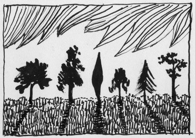 Árboles, 1951 de Shirley Markham