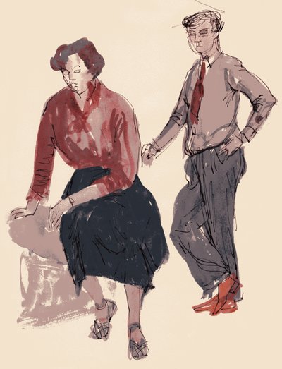 Dos figuras de Shirley Markham