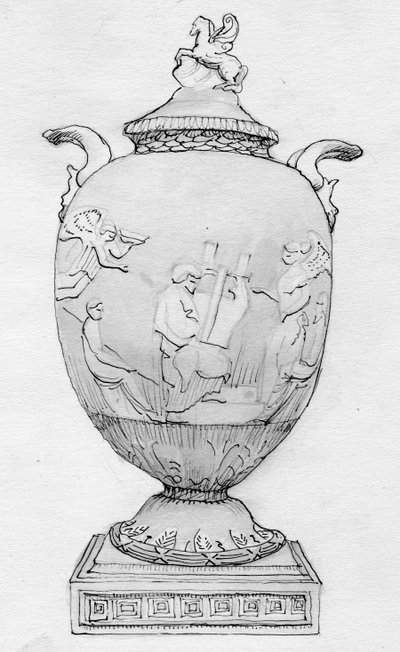 Jarrón Wedgewood, 1786 de Shirley Markham