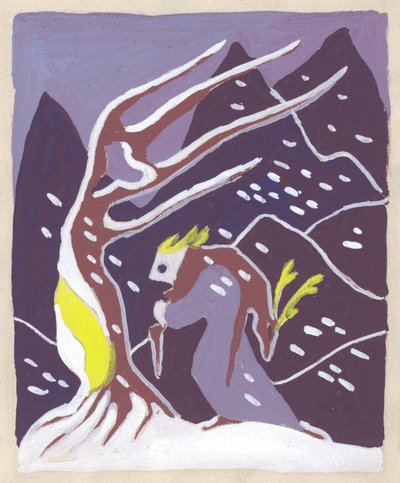 Estudio de invierno, c. 1950 de Shirley Markham