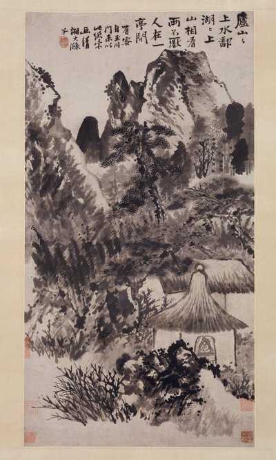 Ermita en el Monte Lu de Shitao