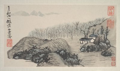 Paisajes de las cuatro estaciones de Shitao