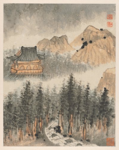 Reminiscencias del río Qinhuai de Shitao