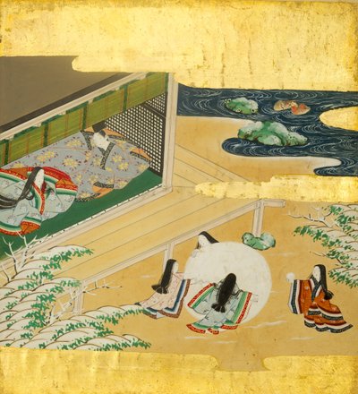 El cuento de Genji, siglo XVII de Shoren